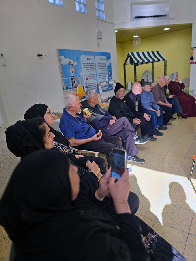 ملتقى الأجيال في مدرسة أجيال الابتدائية في جلجولية